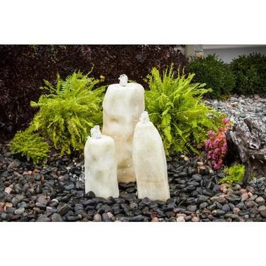 Real Stone Fountains ABART3200 Moonstone Smooth Fountain Fountain Blue Thumb